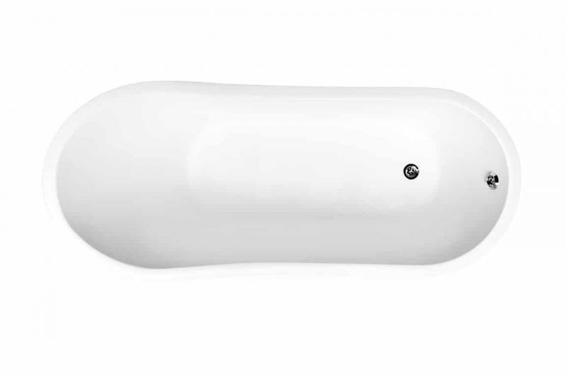 CADA FREESTANDING GLORIA 160X68, WHITE